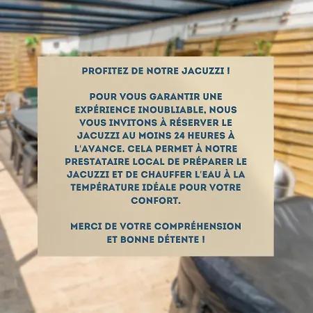 Maison Familiale Terrasse Jacuzzi Parking Gratuit 20personnes 10min D'honfleur 3*